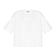 Diesel T-shirt T-Buxt-Crop-Od White, Dam