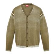 Diesel Cardigan K-Larence-Cardigan-B Green, Herr