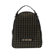 Moschino Elegant Svart Ryggsäck Black, Dam