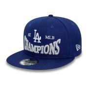 New Era Dodgers Champions Patch Keps Blue, Herr