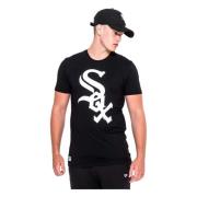 New Era Chicago White Sox T-shirt Black, Herr