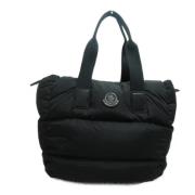 Moncler Pre-owned Pre-owned Nylon axelremsvskor Black, Dam