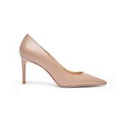 Stuart Weitzman Klassisk spetsig pump Beige, Dam