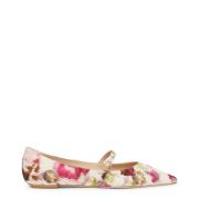 Stuart Weitzman Justerbar Mary Jane Platt Sko Multicolor, Dam