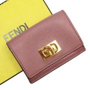 Fendi Vintage Pre-owned Laeder plnbcker Pink, Dam