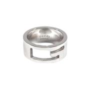 Gucci Vintage Pre-owned Silver ringar Gray, Dam