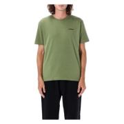 Off White Windy Arrow Slim T-Shirt Green, Herr