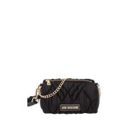 Moschino Svarta väskor för stiliga fashionistas Black, Dam