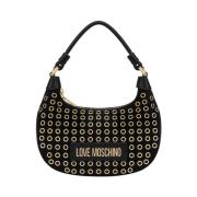 Moschino Svart Axelväska Mode Tillbehör Black, Dam