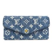 Louis Vuitton Vintage Pre-owned Denim plnbcker Blue, Dam