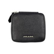 Prada Vintage Pre-owned Laeder plnbcker Black, Dam