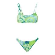 F**k Bikini Set 2 Delar Green, Dam