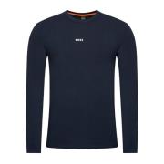 Hugo Boss Långärmad T-shirt Blue, Herr