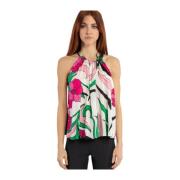 Pinko Sleeveless Tops Multicolor, Dam