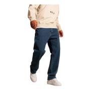 Replay Straight Jeans Blue, Herr