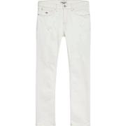 Tommy Jeans Slim-fit Denimbyxor White, Herr