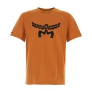 MCM Orange bomull T-shirt Orange, Herr