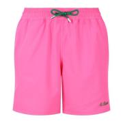 MC2 Saint Barth Stretch Swimshort Regular Fit Elastisk Midjeband Pink,...