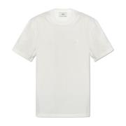 Ami Paris T-shirt med präglat logotyp Beige, Herr