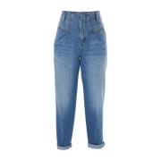 Kocca Avslappnad Denim Jeans Blue, Dam