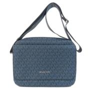 Michael Kors Pre-owned Pre-owned Plast axelremsvskor Blue, Dam