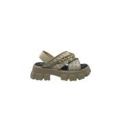 Pollini Platta Sandaler White, Dam