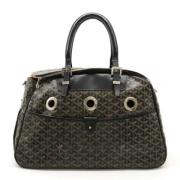 Goyard Vintage Pre-owned Laeder handvskor Black, Dam