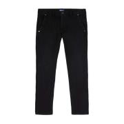 GAS Klassiska Denim Jeans med 5 Fickor Black, Herr