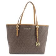 Michael Kors Pre-owned Pre-owned Plast totevskor Brown, Dam