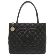 Chanel Vintage Pre-owned Laeder chanel-vskor Black, Dam