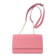 Michael Kors Pre-owned Pre-owned Plast axelremsvskor Pink, Dam