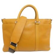 Bally Pre-owned Pre-owned Laeder totevskor Yellow, Dam