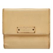 Gucci Vintage Pre-owned Laeder plnbcker Beige, Dam