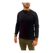 Manuel Ritz Crew Neck Sweater Black, Herr