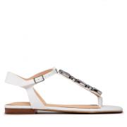 Guess Strand Flip-Flops White, Dam