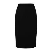 Guess Knee-Length Skirt Black, Dam