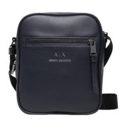 Armani Exchange Axelväska Blue, Herr