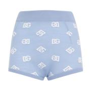 Dolce & Gabbana Stickad Culotte Byxor Blue, Dam