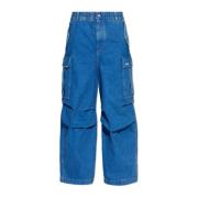 Marni Jeans i cargostil Blue, Herr