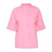 InWear Cashmere Rose Skjortblus Pink, Dam