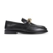 Bottega Veneta Svart Loafer Skor Elegant Stil Black, Dam