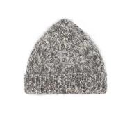 Ermanno Scervino Mjuk Stickad Beanie Mössa Gray, Dam