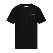 Off White T-shirt med logotyp Black, Herr