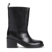 Bally Svart Klack Bootie Black, Dam