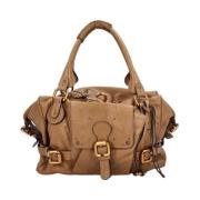 Chloé Pre-owned Pre-owned Laeder totevskor Brown, Dam