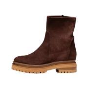 Poche Paris Ankelboots Brown, Dam