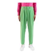 Corsinelabedoli Elegant Suit Trousers Pantalone Green, Herr