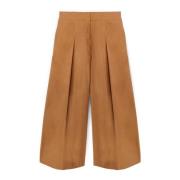 Motivi Vida Cropped Byxor Brown, Dam