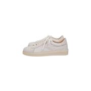 Eleventy Flätad Stickad Sneakers Beige, Dam