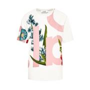 Desigual Kortärmad T-shirt White, Dam